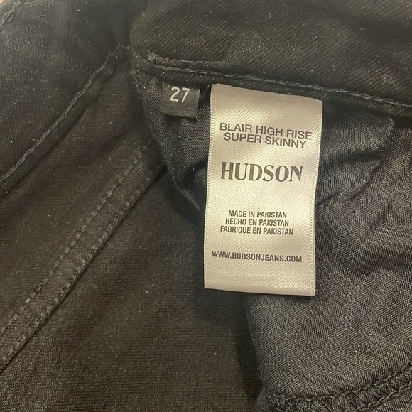 HUDSON HIGH RISE SUPER SKINNY JEANS NWT - Picture 4 of 5